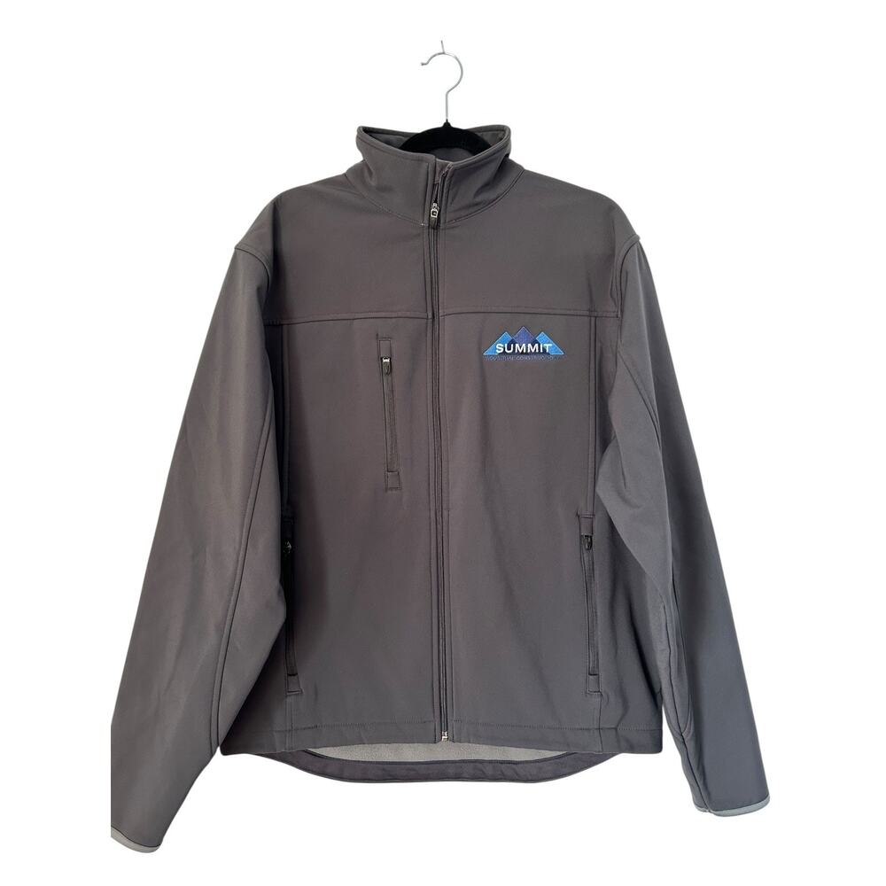 Tri Mountain Performance Jacket M Micro Fleece Su… - image 1